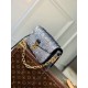 Louis Vuitton M22834 Pochette Metis East West Blue in Monogram