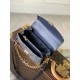 Louis Vuitton M22834 Pochette Metis East West Blue in Monogram