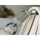 Louis Vuitton M59457 City Keepall  Aerogram leather Women Bag In Milk White