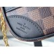 Louis Vuitton n50063 Valisette Souple BB Damier Ebene Canvas Luxury Handbags