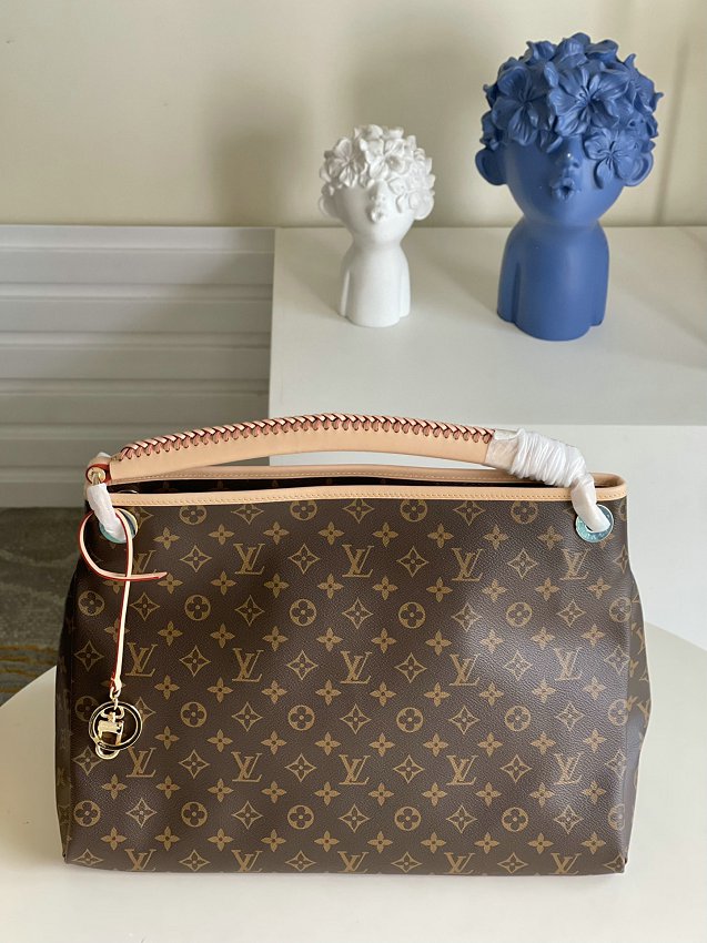 Louis Vuitton M44869  Artsy MM Monogram Canvas Real Leather 