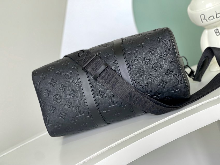 Louis Vuitton M46655 Keepall Bandoulière 35 Monogram Eclipse Men Bag