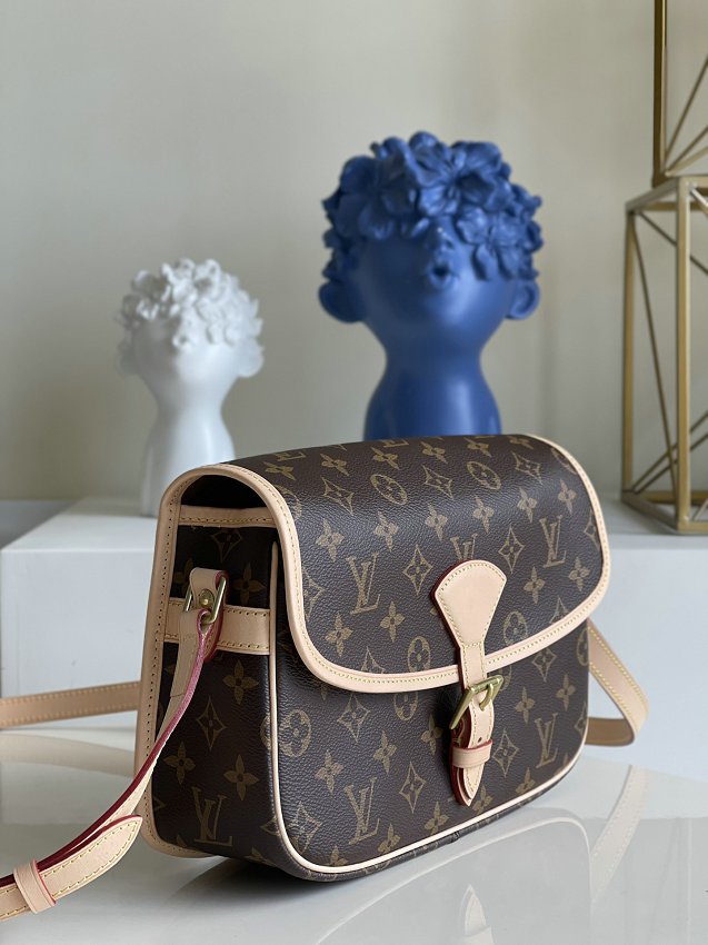 Louis Vuitton M42250 Monogram Sologne Shoulder Bag