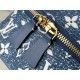 Louis Vuitton M59611 Monogram Square Bag Denim Blue Navy Blue