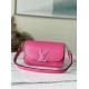 Louis Vuitton M59460 City Keepall  Aerogram leather Women Bag In Hot Pink