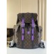 Louis Vuitton M46272 Christopher MM Backpack Monogram Macassar Brown