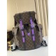 Louis Vuitton M46272 Christopher MM Backpack Monogram Macassar Brown