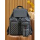 Louis Vuitton N40279 Damier Graphite Utility Utility Back Pack Ruck