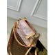 Louis Vuitton M22842 Side Trunk Metallic in Coated Canvas MM Monogram