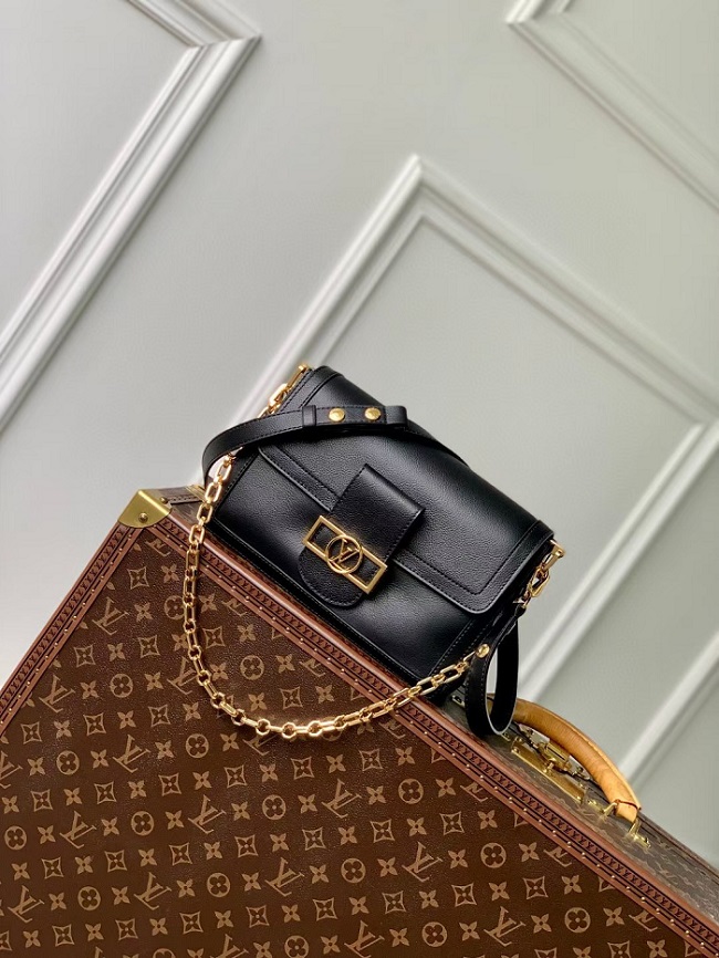 Louis Vuitton M25209 Dauphine Soft MM Full Real Leather