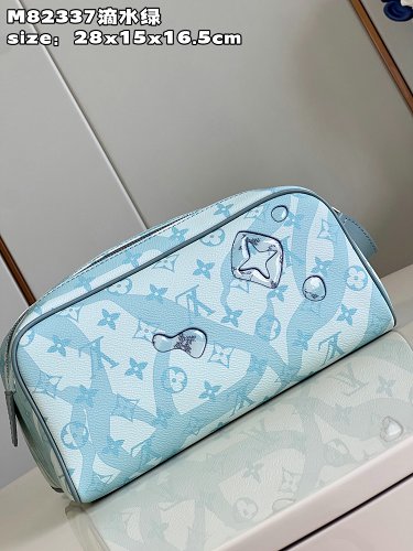 Woman's fashion Top Brands  Louis Vuitton M82337 kit toiletry bag washing bag with/ dust bag ID card free shipping 