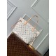 Louis Vuitton M24905 Neverfull MM Mid Size Natural Tote Shoulder Bag