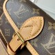 Louis Vuitton M83566 Nano Diane Monogram Empreinte Leather Shoulder Bag Handbag