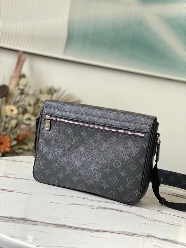 Louis Vuitton M30746  Flap Messenger Monogram Black 