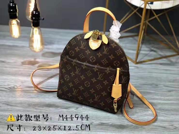 Louis Vuitton M44944 Moon Backpack Brown Canvas  