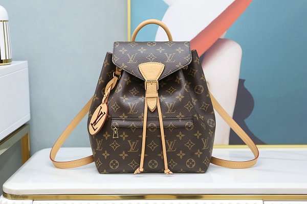 Louis Vuitton M45501 Montsouris PM Backpack Brown