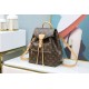 Louis Vuitton M45501 Montsouris PM Backpack Brown