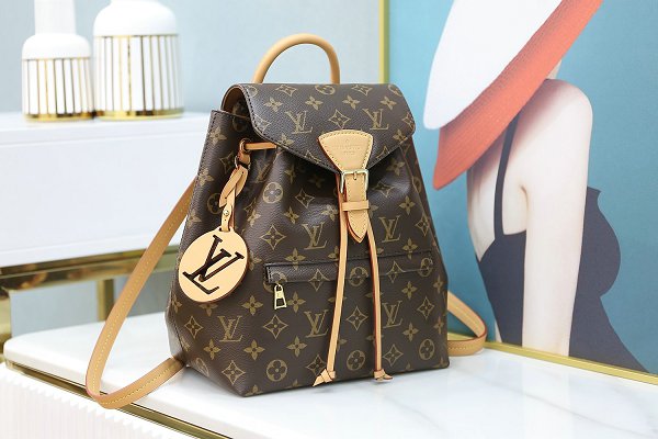 Louis Vuitton M45501 Montsouris PM Backpack Brown