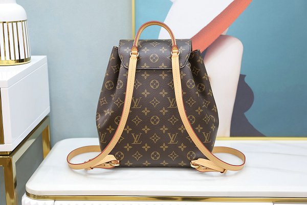 Louis Vuitton M45501 Montsouris PM Backpack Brown