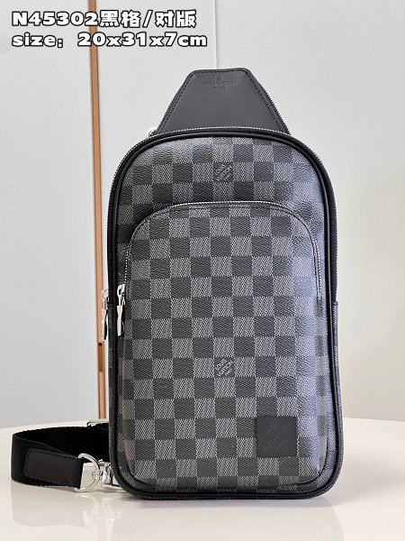 Louis Vuitton N45302 Avenue Slingbag Damier Graphite Canvas 