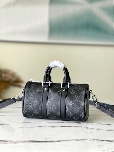 Louis Vuitton M45947 Monogram Eclipse Reverse Keepall Bag