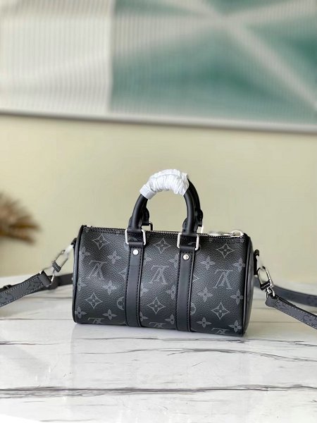 Louis Vuitton M45947 Monogram Eclipse Reverse Keepall Bag