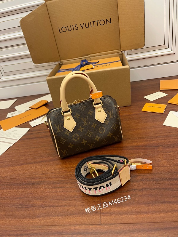 Louis Vuitton M46234 Speedy Bandoulière 20 Monogram Women Bag