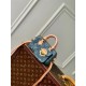 Louis Vuitton M82950 Nano Speedy Monogram Denim Blue