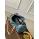 Louis Vuitton M46830 Outlet  Papillon Denim Blue On Sale Tote Bag