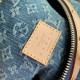 Louis Vuitton M46837 High Rise Monogram Denim Waist Bag On Sale Outlet 