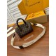 Louis Vuitton N40489 Speedy Bandoulière 20 Damier Ebene Canvas Handbags