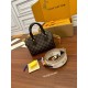 Louis Vuitton N40489 Speedy Bandoulière 20 Damier Ebene Canvas Handbags