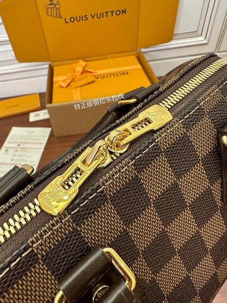 Louis Vuitton N40489 Speedy Bandoulière 20 Damier Ebene Canvas Handbags