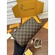 Louis Vuitton N40489 Speedy Bandoulière 20 Damier Ebene Canvas Handbags