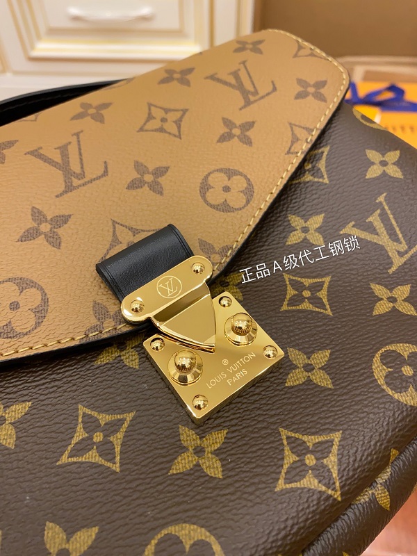 Louis Vuitton M44876 Pochette Métis Monogram Reverse Canvas Women Bag Outlet Onsale 