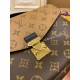 Louis Vuitton M44876 Pochette Métis Monogram Reverse Canvas Women Bag Outlet Onsale 