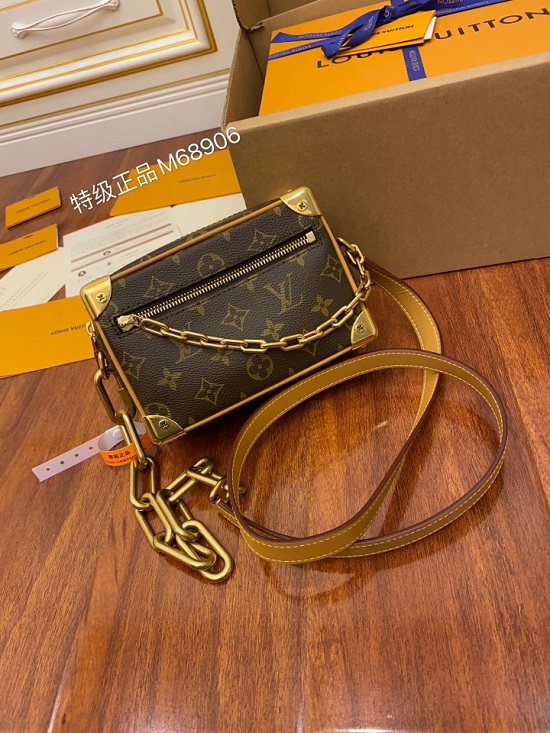 Louis Vuitton M68906 Mini Soft Trunk Monogram Eclipse Legacy Brown