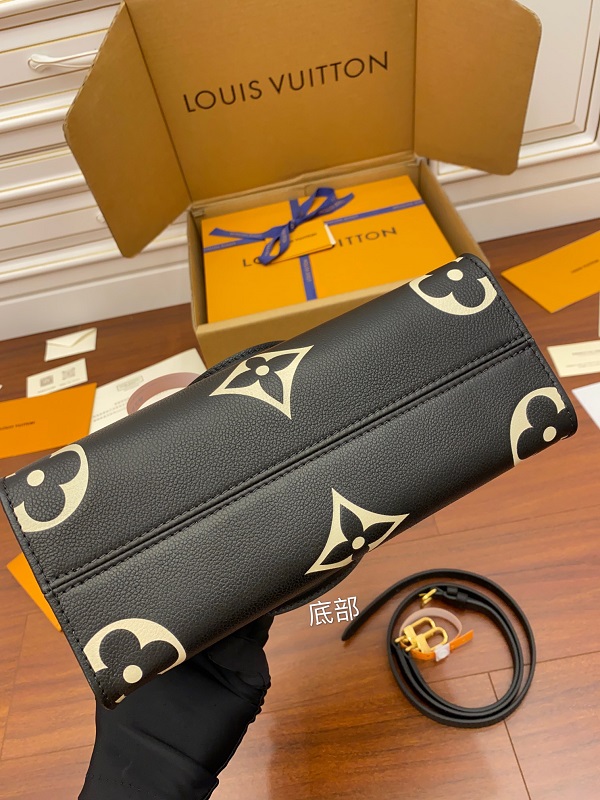 Louis Vuitton M45659 Onthego PM Bicolor Monogram Empreinte Leather On sale Outlet