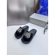 Balenciaga 24ss Women Sandals Flat Shoes Cowleather BB Logo Multi Color