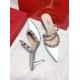 Valentino Rockstud Caged 100 Grainy Leather Pumps High Heels Ball Shoes White