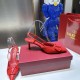 Valentino Vlogo Slingback Patent Pumps High Heels Ball Shoes 