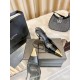 YSL Pumps Real Leather High Heels Shoes 