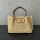 Valentino Tote Raffia Handbag