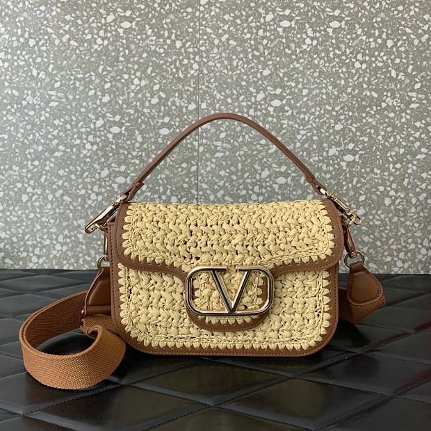 Valentino V Logo Signature Shoulder Bag