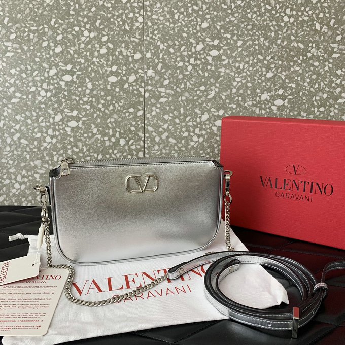 Valentino V Logo Signature Handbag