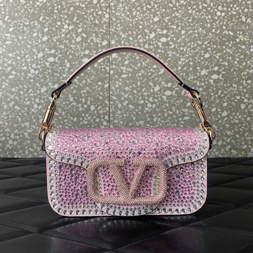 Valentino Loco V Logo Signature Handbag