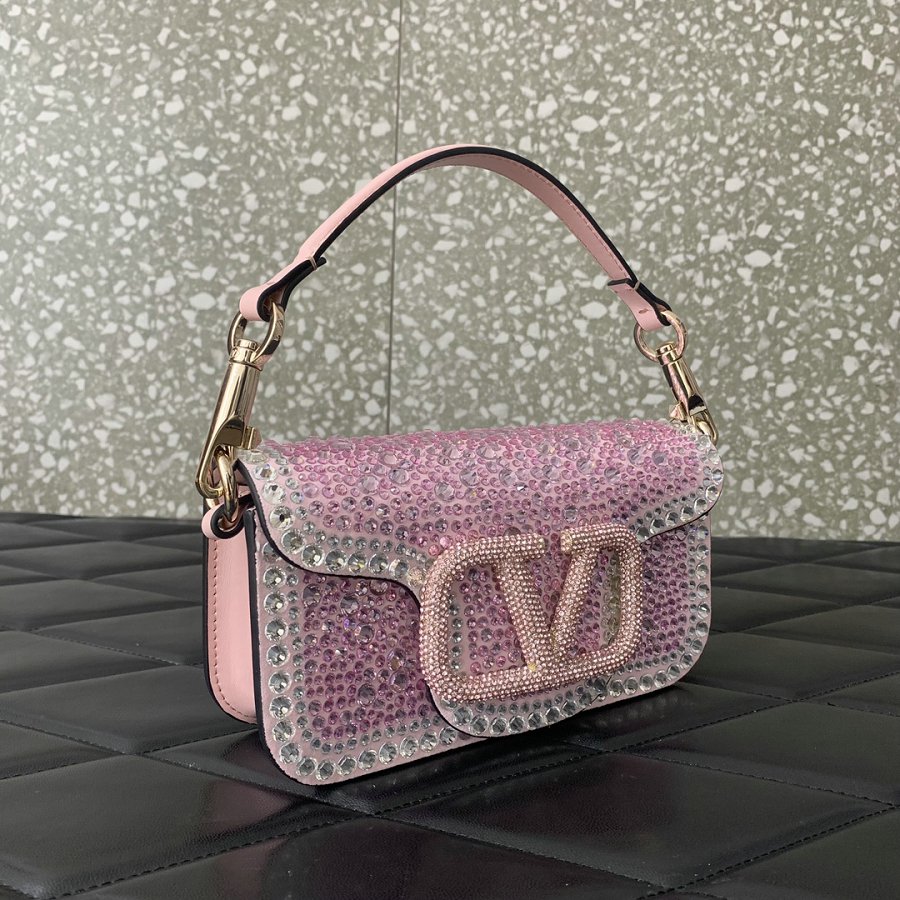 Valentino Loco V Logo Signature Handbag