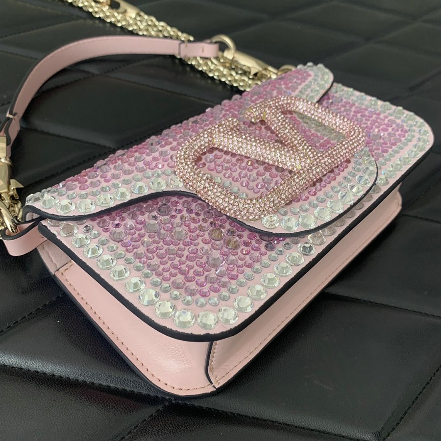 Valentino Loco V Logo Signature Handbag