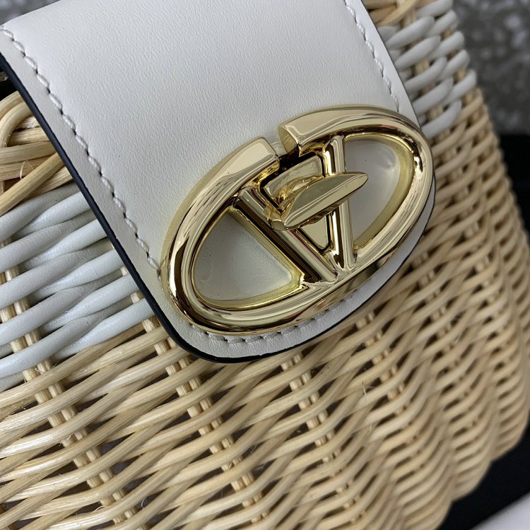 Valentino V Logo Signature Cosmetic Box Bag