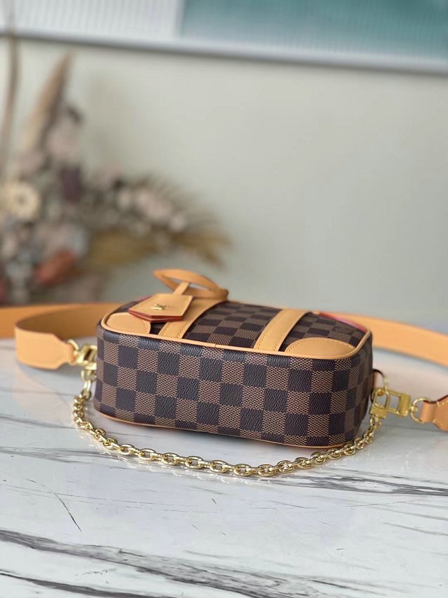 Louis Vuitton n50065 Vintage Valisette Souple BB Damier Women Shoulder Handbag